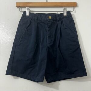 Polo Ralph Lauren Chino Shorts Cotton Boys Kids 7 Navy Blue Preppy School Summer